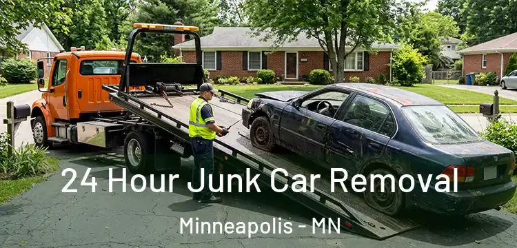 24 Hour Junk Car Removal Minneapolis - MN