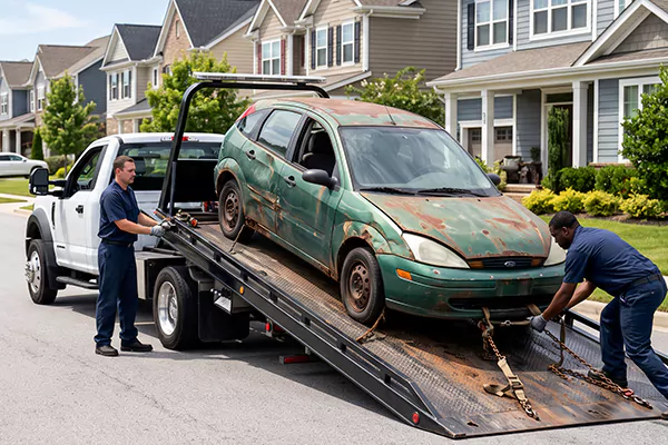 No Title Junk Car Removal in Minneapolis, MN