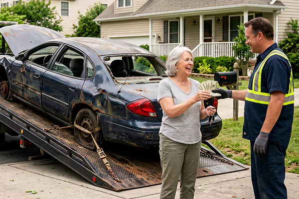Scrap Car Pick Up in Minneapolis, MN