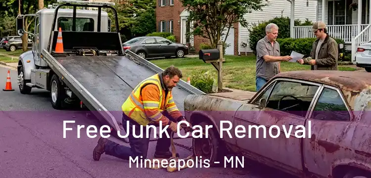 Free Junk Car Removal Minneapolis - MN