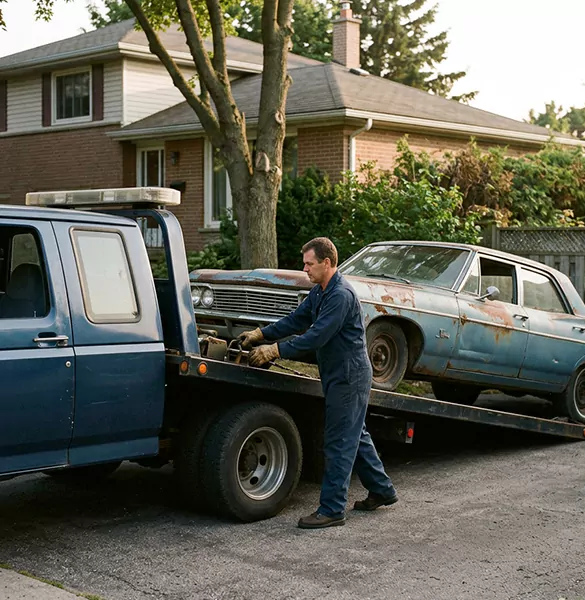 Trusted old car removal service in Minneapolis, MN
