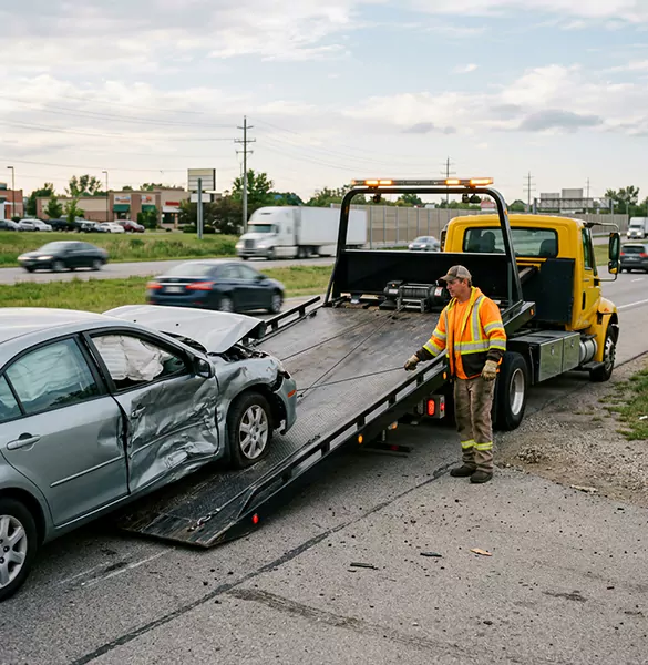 Trusted wrecked car removal service in Minneapolis, MN