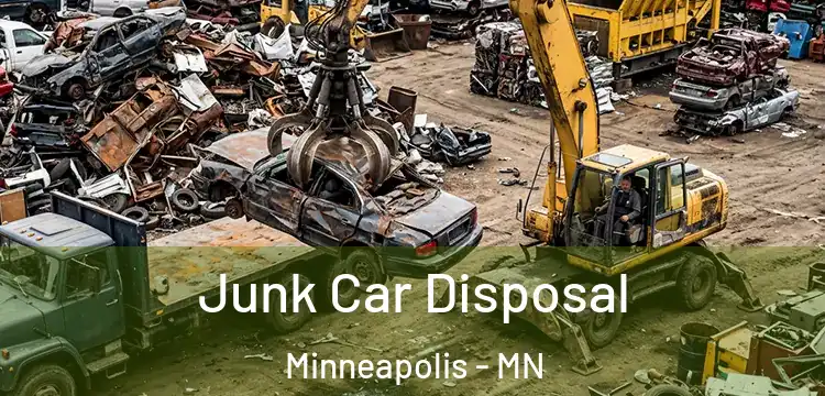  Junk Car Disposal Minneapolis - MN