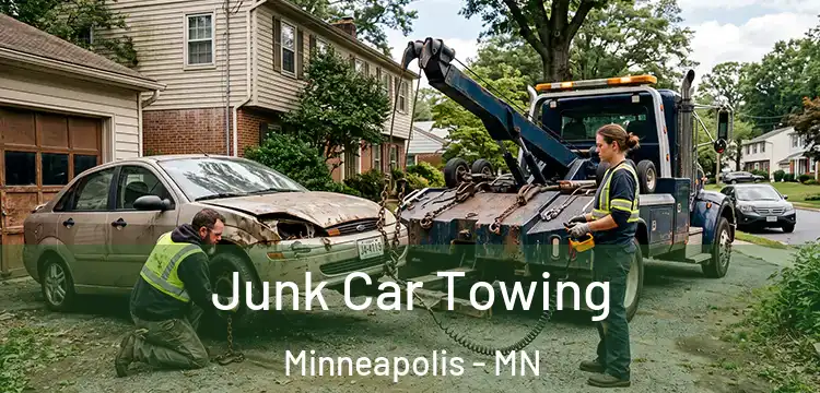  Junk Car Towing Minneapolis - MN